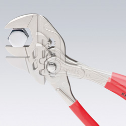 Клещи переставные - гаечный ключ, VDE, 52 мм (2"), L-250 мм, хром, 2-к ручки, держатель купить фото 2